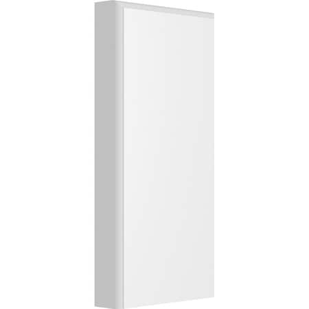 Ekena Millwork Standard Foster Plinth Block With Rounded Edge, 4 1/2"W x 9"H x 1"P PBP045X090X100FOS05